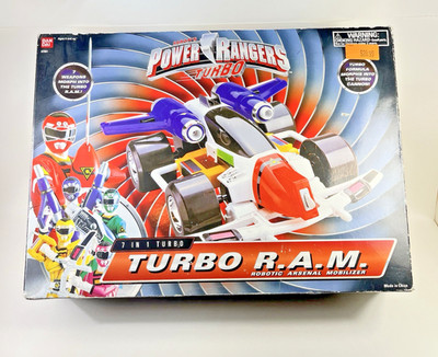 Power Rangers Turbo R.A.M. Robotic Arsenal Mobilizer 7 Weapons Morph To RAM 1996