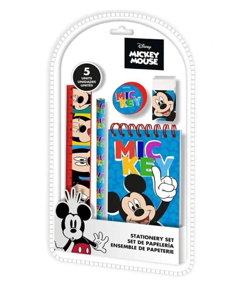 Disney Micky Maus Schreibset 5-teilig