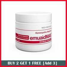 Emuaid Max Relief Support Ointment 2ounces Maximum Strength Skin First NWT 2025