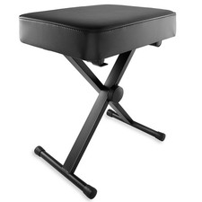 Sgabello panca pianoforte doppio rinforzo resistente