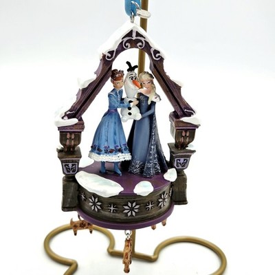 Disney Sketchbook 2017 Frozen Anna Elsa Olaf When We're Together Music Ornament