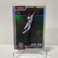 2026 Topps Series 1 Rainbow Foil #210 Jacob Young Washington Nationals