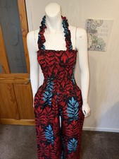 Ankara Women's Jumpsuit Made From Ankara 100 Cotton