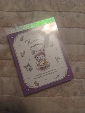 Sanrio Kawaii Kuromi Mini Memo Pad/USA Seller And FREE Ship
