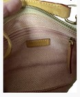 Dooney & Bourke Yellow Small Purse  w/ Key Chain — photo 3
