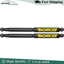 Fits Sierra Silverado 1500HD 2500 2500HD Monroe New Rear Shocks Pair