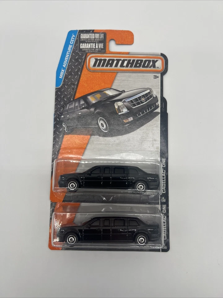 🔥Matchbox Cadillac One Presidential Limousine MBX Adventure City, Black, 1/64👀 - Image 3 of 3