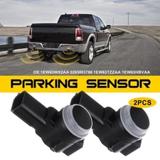 2 PCS NEW Parking Sensor 1EW63TZZAA Fits For Chrysler Dodge Ram 3500 2500 1500 I
