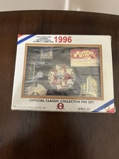 1996 Olympics Atlanta Limited Ed 5 pins official classic collector pin set seal