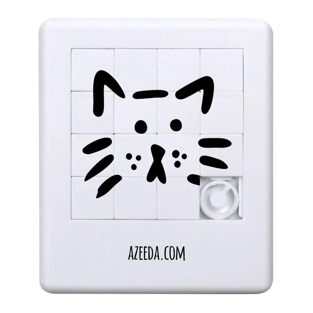 'Cat Face Doodle' Sliding Puzzle (PZ00033529)