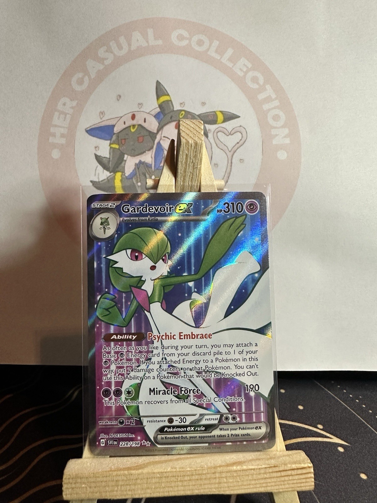 Gardevoir EX 228/198 Pokemon Scarlet & Violet NM Holo