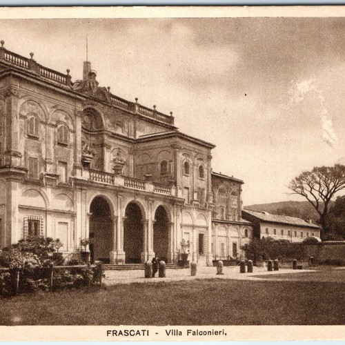 Photo Originale Villa Falconieri à Frascati, Italie - Entre-deux-guerres (1918-1939)