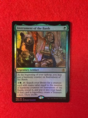 Instrument of the Bards - Foil- Adventures in the Forgotten Realms - Magic - MTG