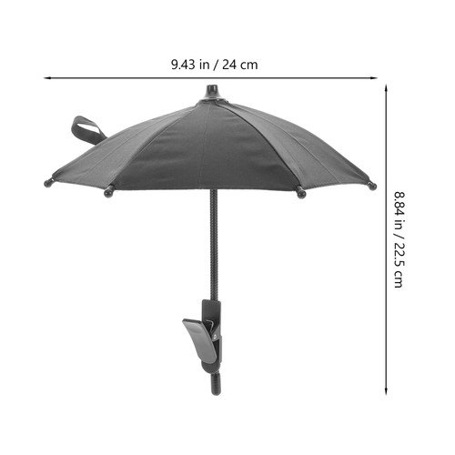 Parapluie Téléphone pour Voiture Support Cellulaire Visière Support Voyage Mini Mobile - Photo 12 sur 12