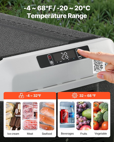 12 Volt Car Refrigerator, 42.3QT/40L Car Fridge, Portable Electric Cooler with - - Picture 4 of 12
