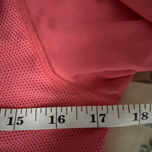 Nike Fit Women’s Pink Vented Long Sleeve Fitted Athletic Shirt Size M Medium - Picture 2 of 9