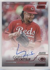 2022 Topps Stadium Club Red Foil 23/50 Luis Castillo #SCBA-LC Auto 4al