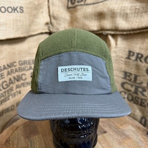 Deschutes Brewing Coal Headwear Fleece Hat Cap Moss Green Gray Beer Merch