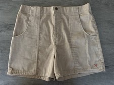 VTG 80s Ocean Pacific Op Corduroy Shorts Tan Made in USA Dogtown Retro Mens 40  