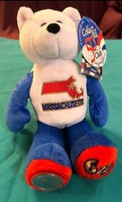 Limited Treasures Massachusetts State Quarter and Plush Bear