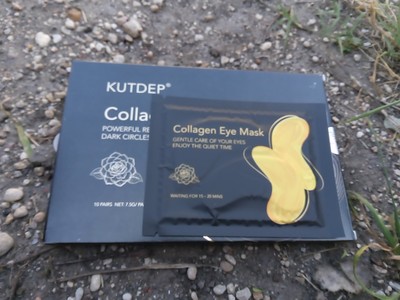 kutdep 24K Gold Under Eye Mask for Puffy Eyes, Dark Circles, Bags and Wrinkles P