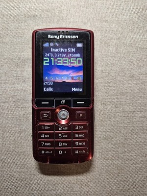 Sony Ericsson K750i QuickShare Einzigartig Modded Red Ohne Simlock