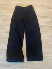 Naval Clothing Factory 100 Wool Zip Pants Talon Brass 28 1940s