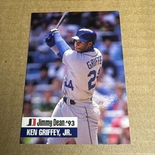 Jimmy Dean '93 Ken Griffey Jr. Baseball Card