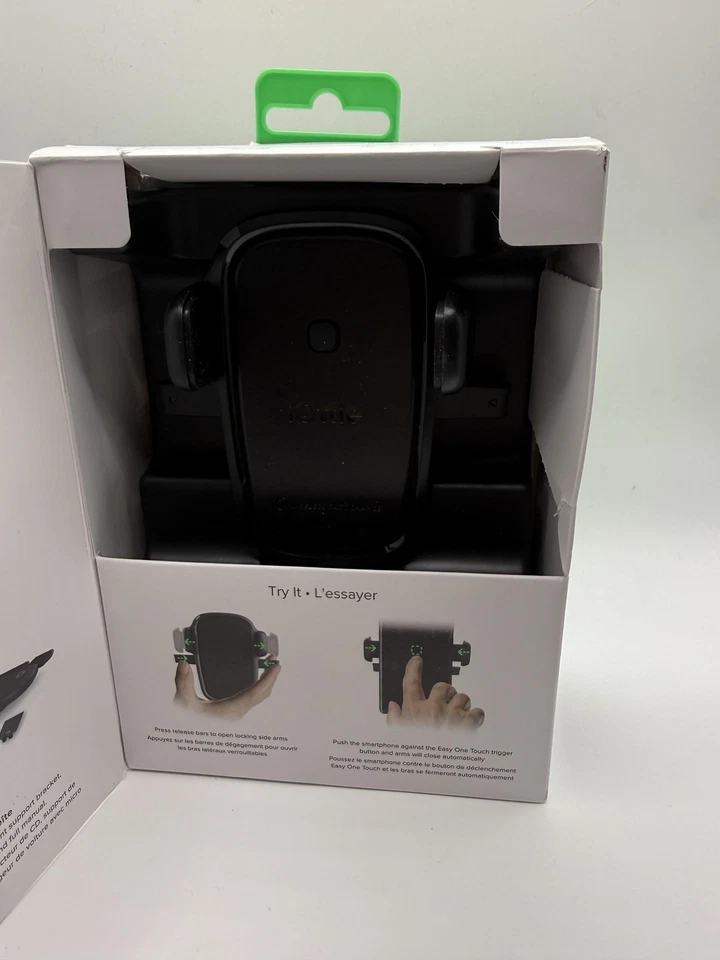 iOttie Easy One Touch sem fio 2 carregamento montagem em carro CD slot ventilação de ar Qi 7,5W 15W - Imagem 3 de 4