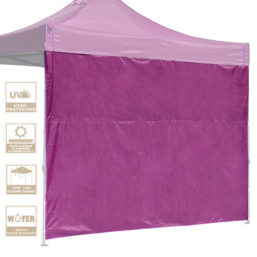 Parete Laterale Per Gazebo InstaHibit 10x15 Ft, UV50+, Verde, Per Tenda Pop Up
