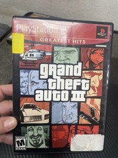 Grand Theft Auto III GTA 3 PS2  (Sony PlayStation 2)  With Memory card And manua