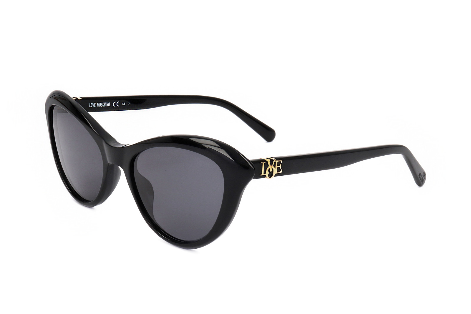 Moschino Womens 53 mm Black Sunglasses MOL015S-0807-IR 7790₽