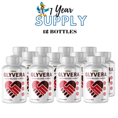 Glyvera-Blood Support- 12 Bottles- 720 Capsules