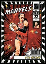 2025 Panini Donruss WNBA A'JA WILSON #8 NET MARVELS