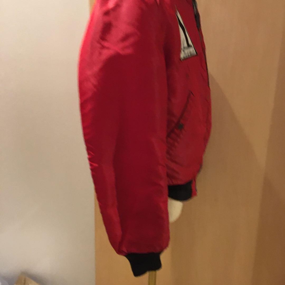 Buzz Rickson's MA-1 Red Flight Jacket Northrop Pa… - image 7