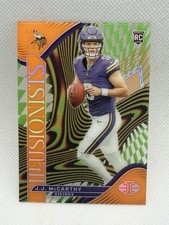 2024 Panini Illusions J.J. McCarthy #8 Rookie Minnesota Vikings Football Card