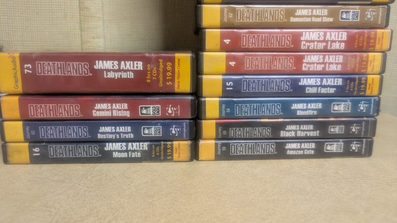 Deathlands GraphicAudio Lot 28 Complete + 4 Incomplete 1 Sealed James Axler