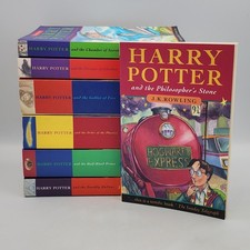 Harry Potter Books - Original Covers - Full Set - All Paperbacks - 1st Edition