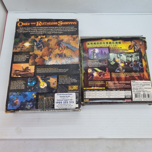 World of Warcraft Reign of Chaos 3 Small Box Mint Disc PC Plus Extras Good Cond - Picture 5 of 10