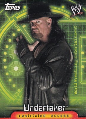 Topps 2006 WWE Insider Limited Access Undertaker #P1 Promo Card