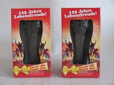 2 Coca-Cola Gl&auml;ser "125 Jahre Lebensfreude" 2011 +++ OVP!