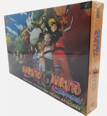 ENGLISH DUBBED DVD Naruto Shippuden Complete Vol1-720 End Box Set USA Version