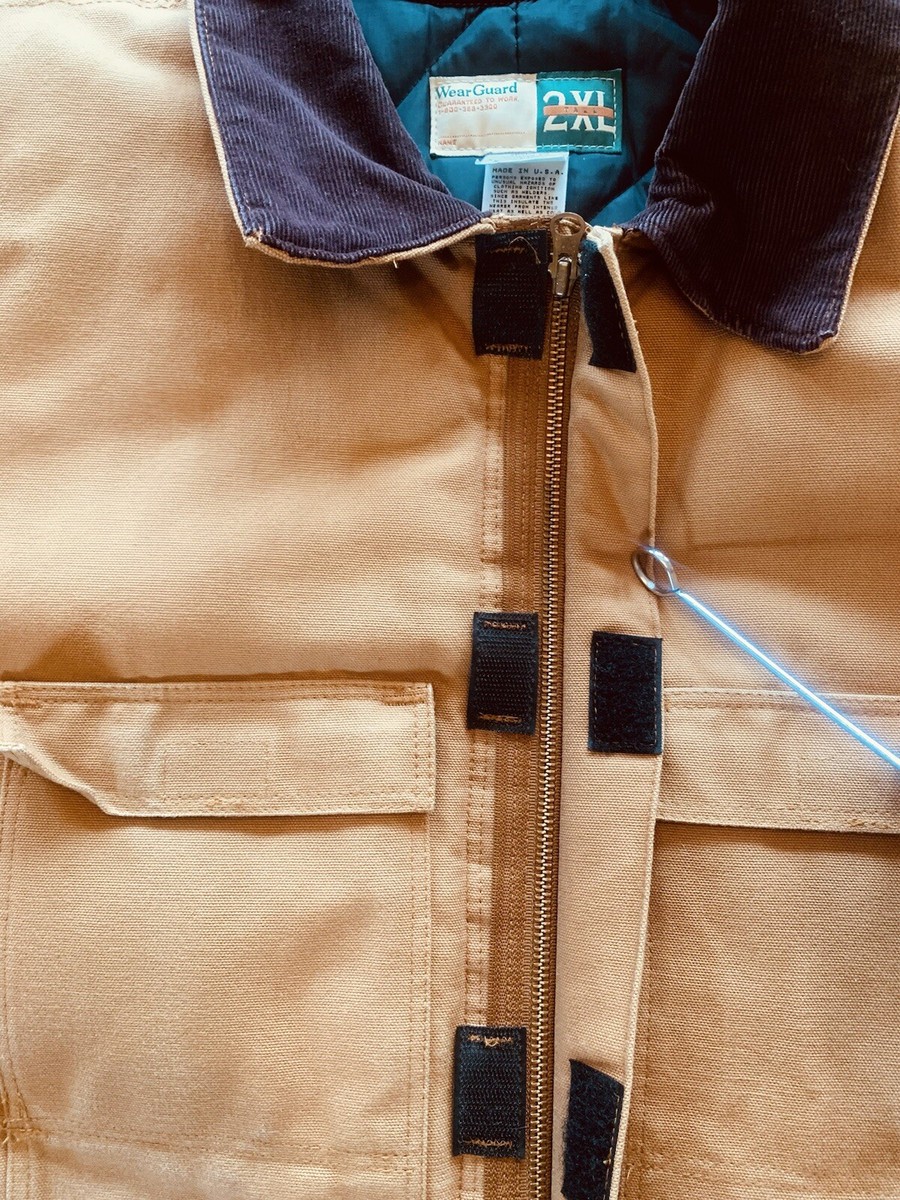 Vintage WearGuard Jacket Men's 2XL T Field Barn Chore Coat Lined