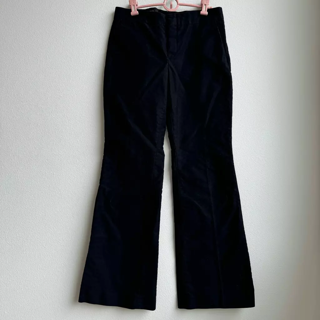Pantalon noir femme vintage Gucci pantalons décontractés taille 44 EU grand coton