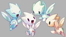 Pokemon anime qqqb pok mon togetic fanart wallpaper Pad Gaming Mat Desk