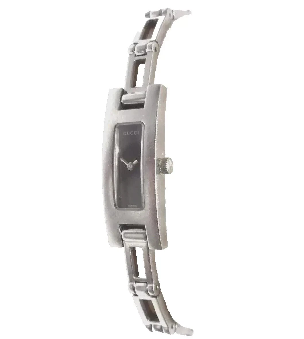 GUCCI 3900L Armbanduhr Edelstahl für Armumfang 17,5 cm / LADIES WOMENS WATCH