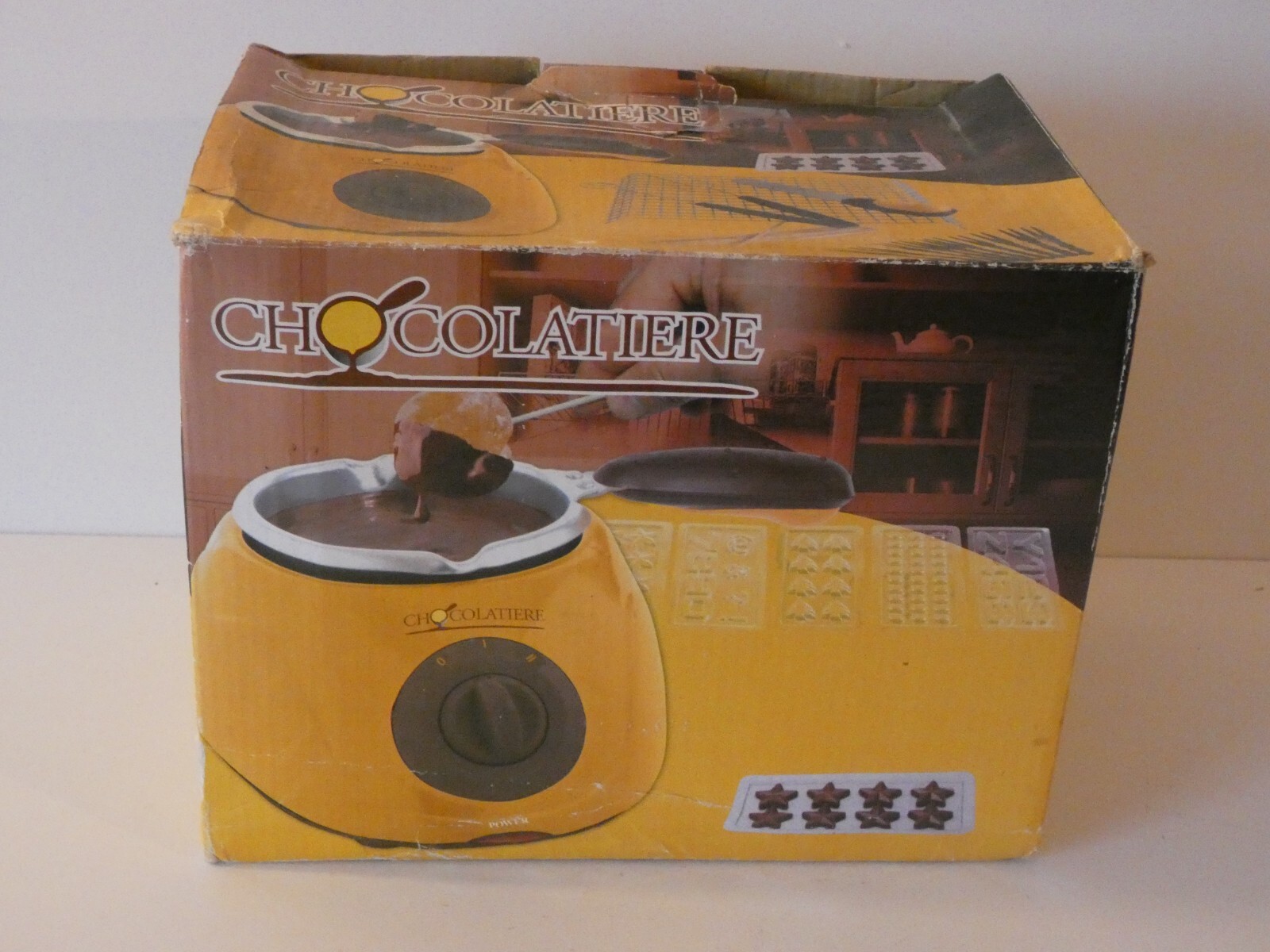 Fondue au chocolat électrique service 15 pièces cuve amovible nettoyage facile