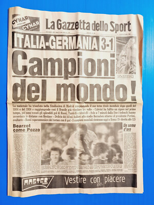 11 luglio 1982, l'Italia è campione del mondo: lo storico 3-1 alla Germania Ovest e l'urlo di Tardelli