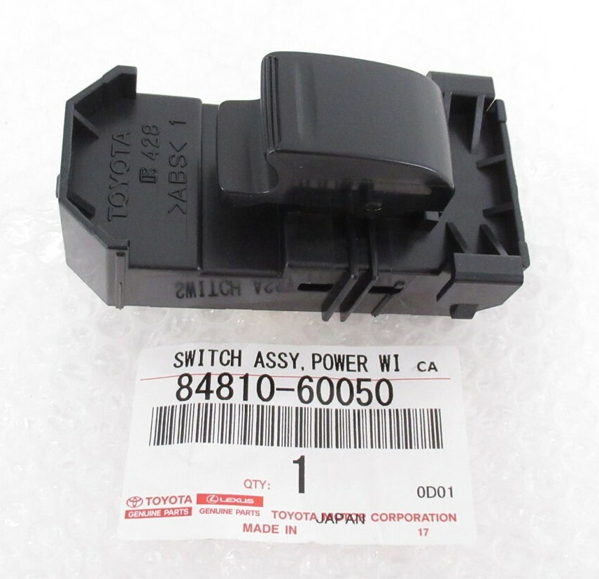 Genuine OEM Toyota 84810-60050 Passenger Power Window Switch 98-02
