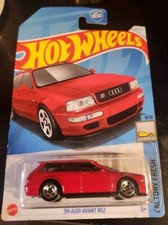 Hot Wheels '94 Audi Avant Red RS2 HTC54 Factory Fresh